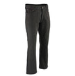 Milwaukee Leather MDM5005 Men's Black 5 Pocket Tear Resistant Motorcycle Denim Jeans Infused w/ Aramid Fibers