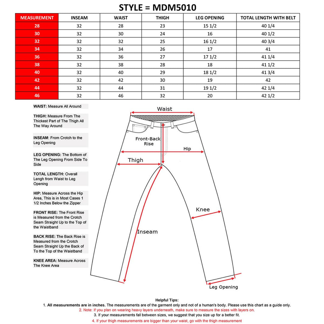 Milwaukee Leather MDM5010 Men&