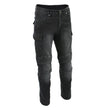 Milwaukee Leather MDM5011 Men's Millennium Black Knee Flex CE Armored Motorcycle Denim Jeans Reinforced w/ Aramid Fibers
