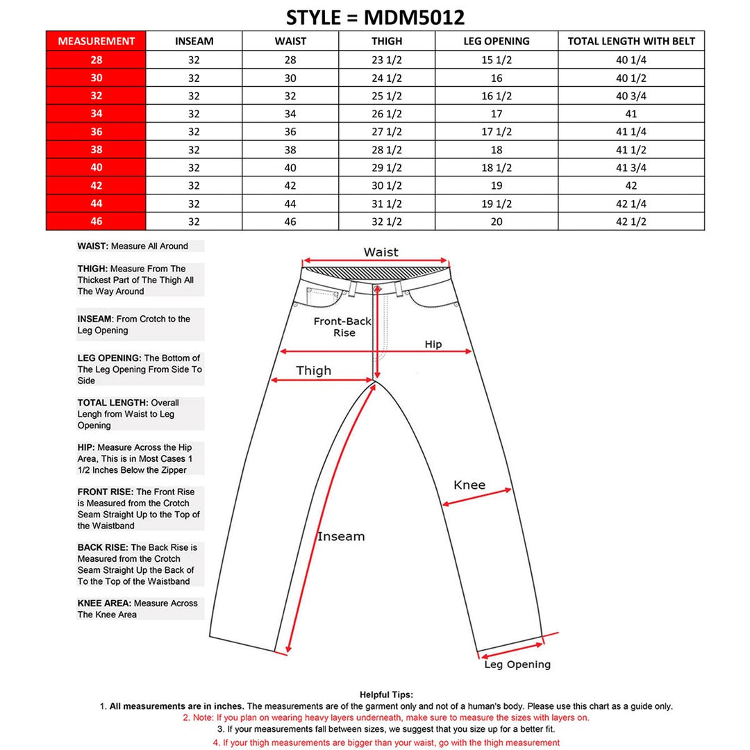 Milwaukee Leather MDM5012 Men&