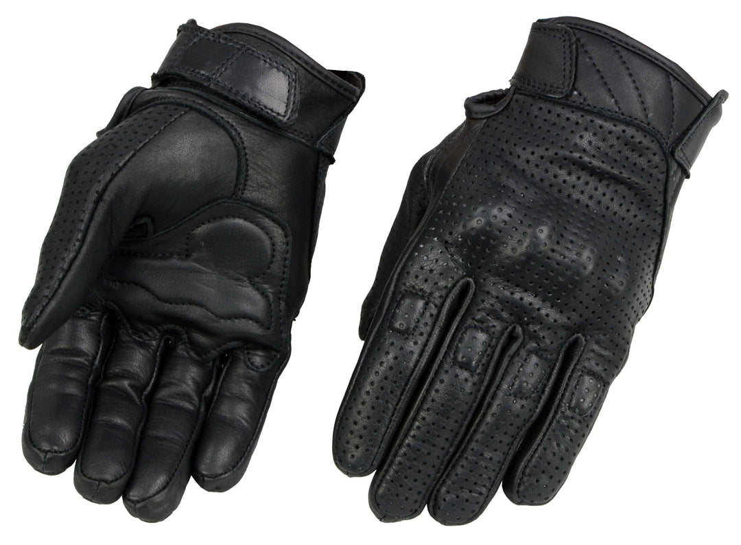 milwaukee handschuhe leder Milwaukee Leather MG7500 Men's Black Perforated Leather Gel Padded Palm – Milwaukee Motorcycle Clothing Co