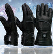 Milwaukee Leather MG7513 Men's Black ‘Heated’ Gauntlet Waterproof Winter Gloves with i-Touch