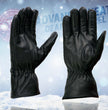 Milwaukee Leather MG7519SET Men’s Black Leather Heated Winter Gloves for Motorcycle Ski Hiking & i-Touch