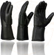 Milwaukee Leather MG7701 Women's Deer Skin Leather Insulated Gauntlet Gloves w/ i-Touch/Wiper Blade/Reflective Piping