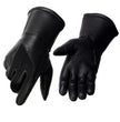 Milwaukee Leather MG7701 Women's Deer Skin Leather Insulated Gauntlet Gloves w/ i-Touch/Wiper Blade/Reflective Piping