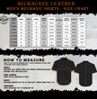 Milwaukee Leather Men's Orange Mechanic Shirt MDM11686