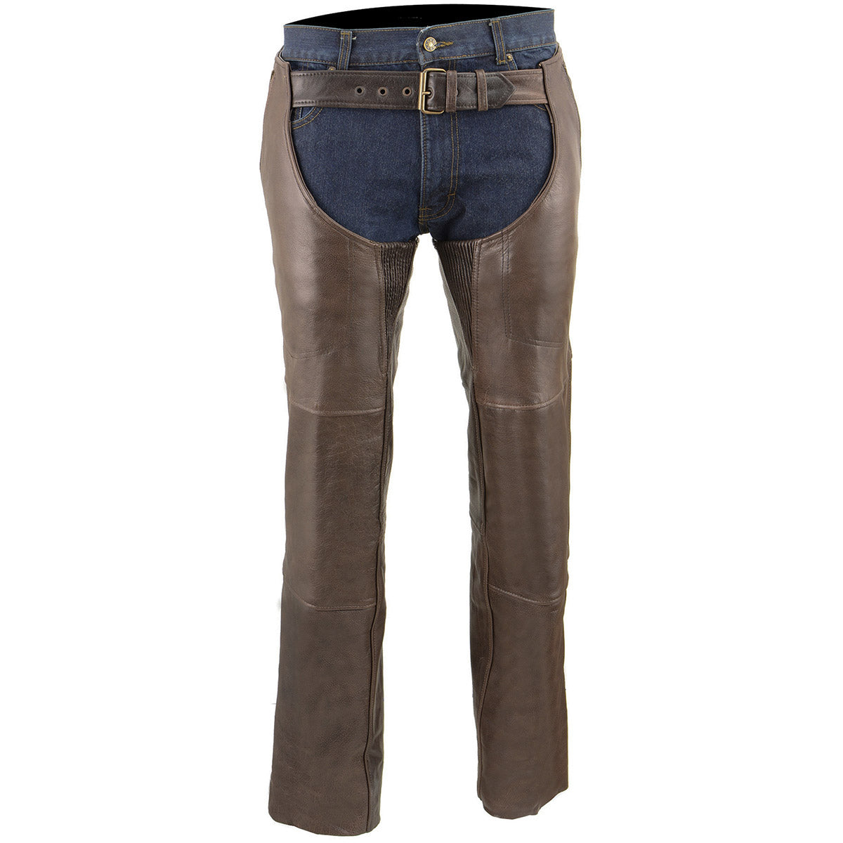 Milwaukee Leather Chaps For Men s Retro Brown Naked Leather Snap Out milwaukee-leather-chaps-for-men-s-retro-brown-naked-leather-snap-out