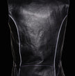 Milwaukee Leather ML1293 Women's Black and Purple ‘Wing Studded’ Leather Vest