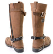Milwaukee Leather Silver Boot Chain w/ Vintage Native American Medallion & Adjustable Strap -MLA3001