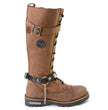 Milwaukee Leather Silver Boot Chain w/ Vintage Native American Medallion & Adjustable Strap -MLA3001
