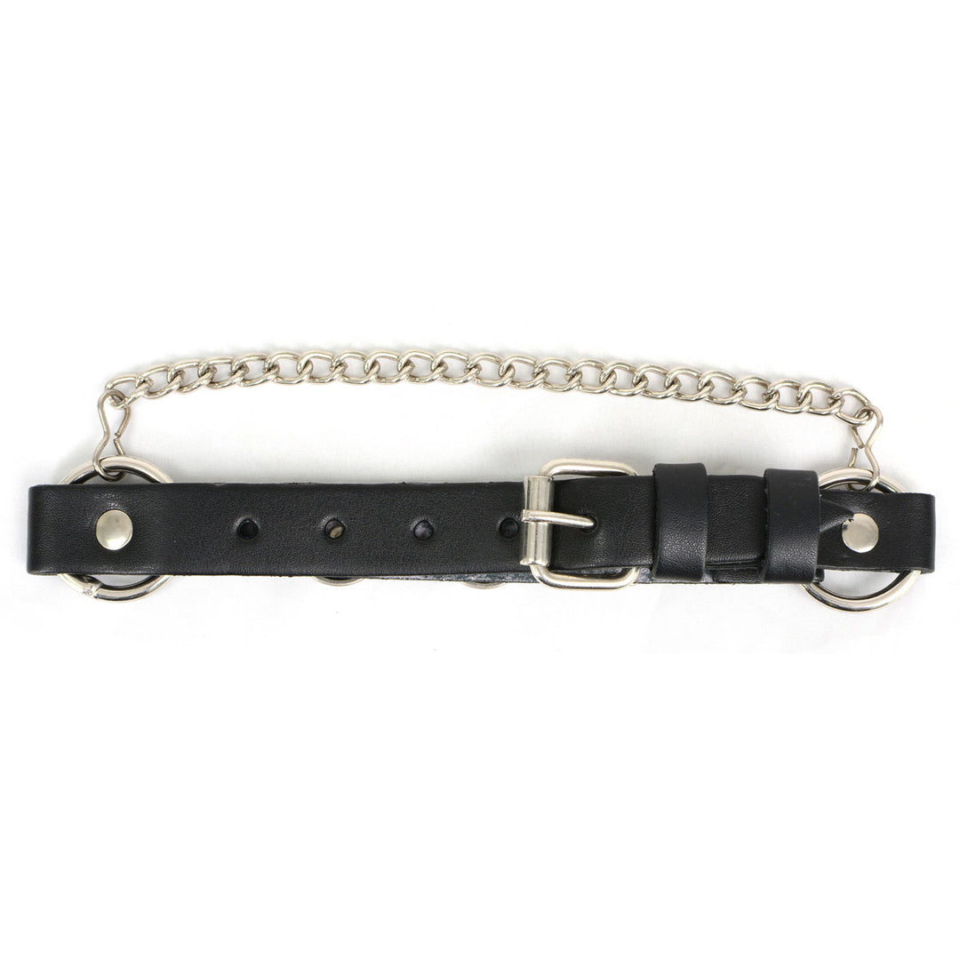 Milwaukee Leather Boot Chains Set of 2 - Adjustable Biker Boots Strap