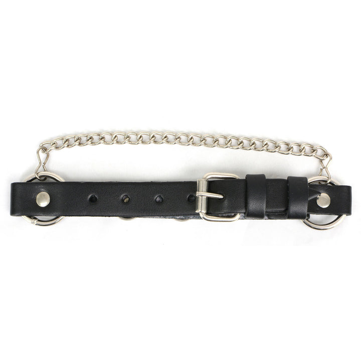 Milwaukee Leather Boot Chains Set of 2 - Adjustable Biker Boots Strap