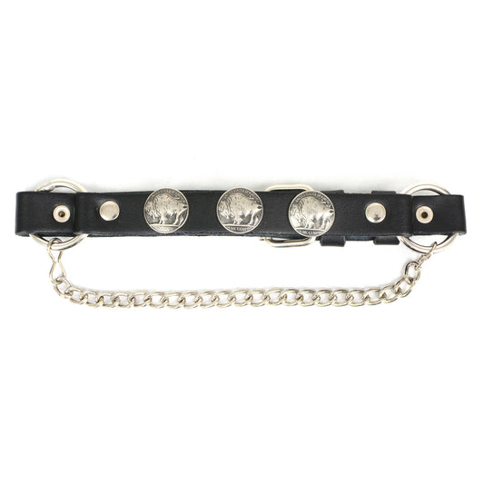 Milwaukee Leather Boot Chains Set of 2 - Adjustable Biker Boots Strap