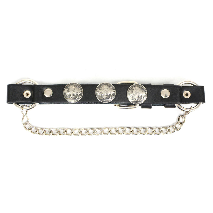Milwaukee Leather Boot Chains Set of 2 - Adjustable Biker Boots Strap