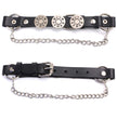 Milwaukee Leather Silver 44 MAG Medallion Boot Chain with Adjustable Strap – MLA3004