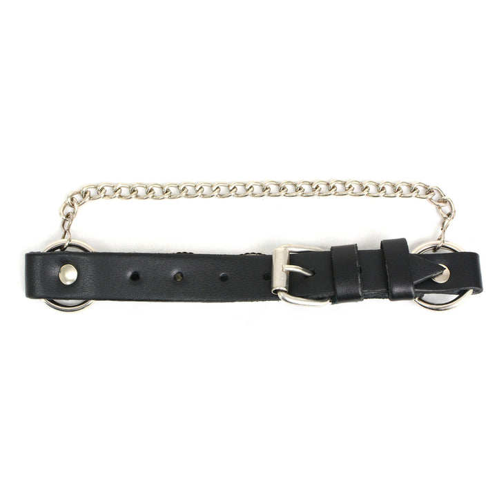 Milwaukee Leather Boot Chains Set of 2 - Adjustable Biker Boots Strap