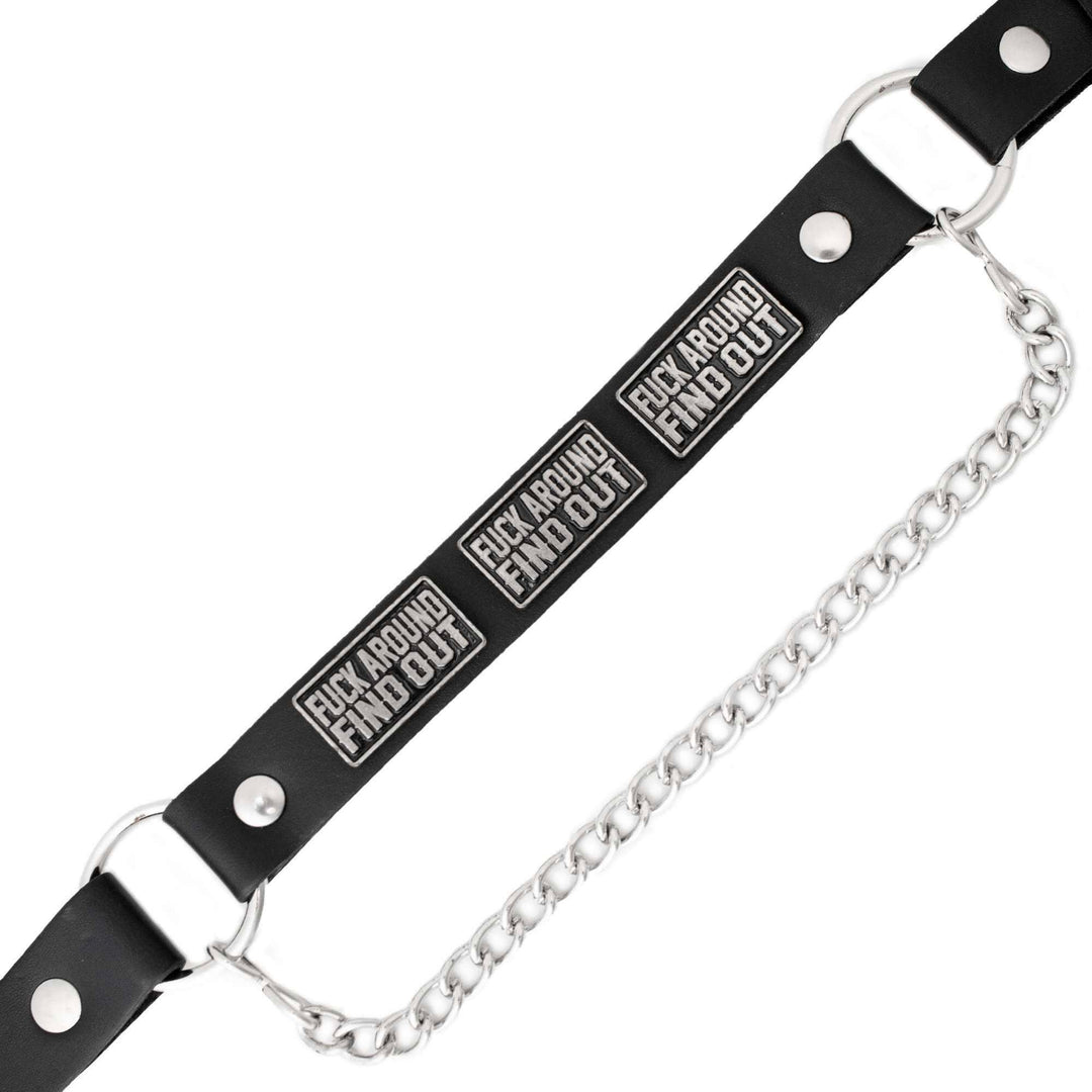 Milwaukee Leather Boot Chains Set of 2 - Adjustable Biker Boots Strap