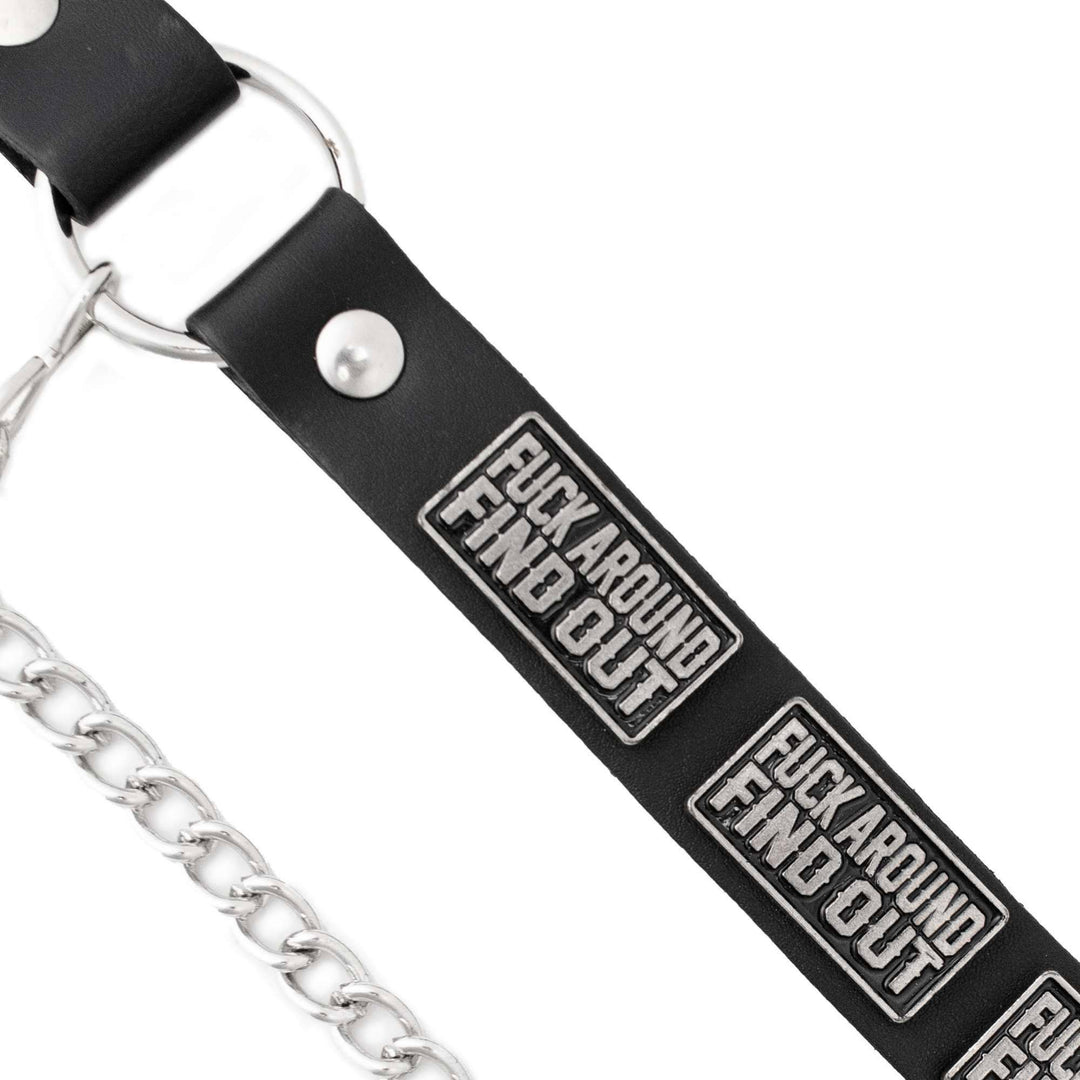 Milwaukee Leather Boot Chains Set of 2 - Adjustable Biker Boots Strap