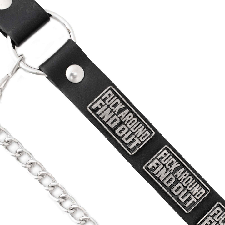 Milwaukee Leather Boot Chains Set of 2 - Adjustable Biker Boots Strap