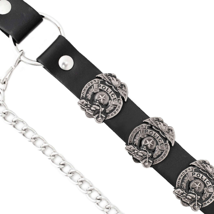 Milwaukee Leather Boot Chains Set of 2 - Adjustable Biker Boots Strap