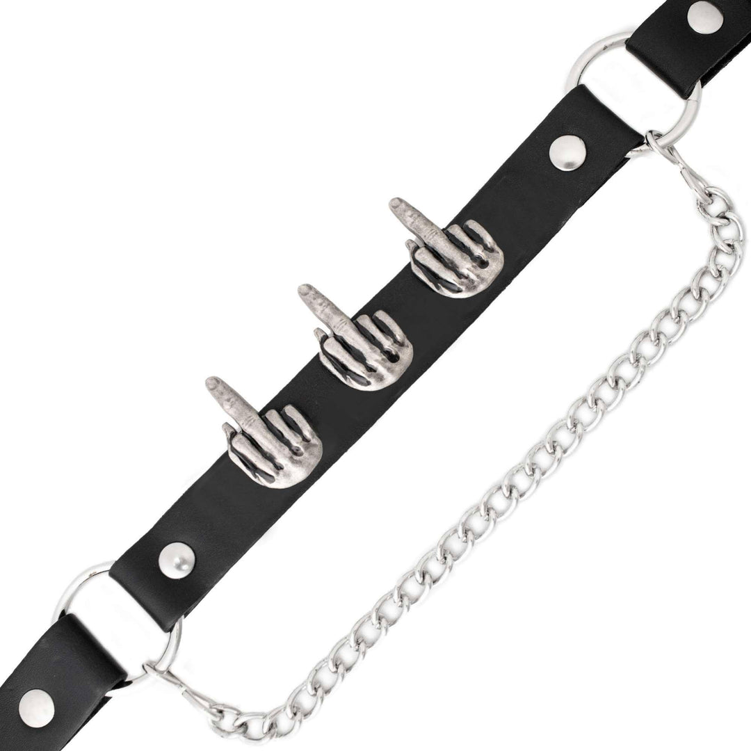 Milwaukee Leather Boot Chains Set of 2 - Adjustable Biker Boots Strap
