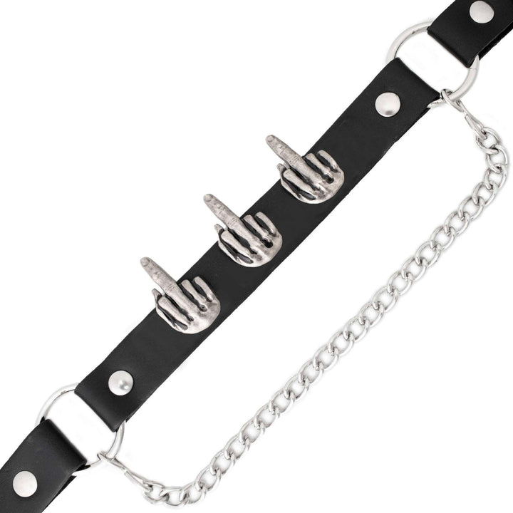 Milwaukee Leather Boot Chains Set of 2 - Adjustable Biker Boots Strap