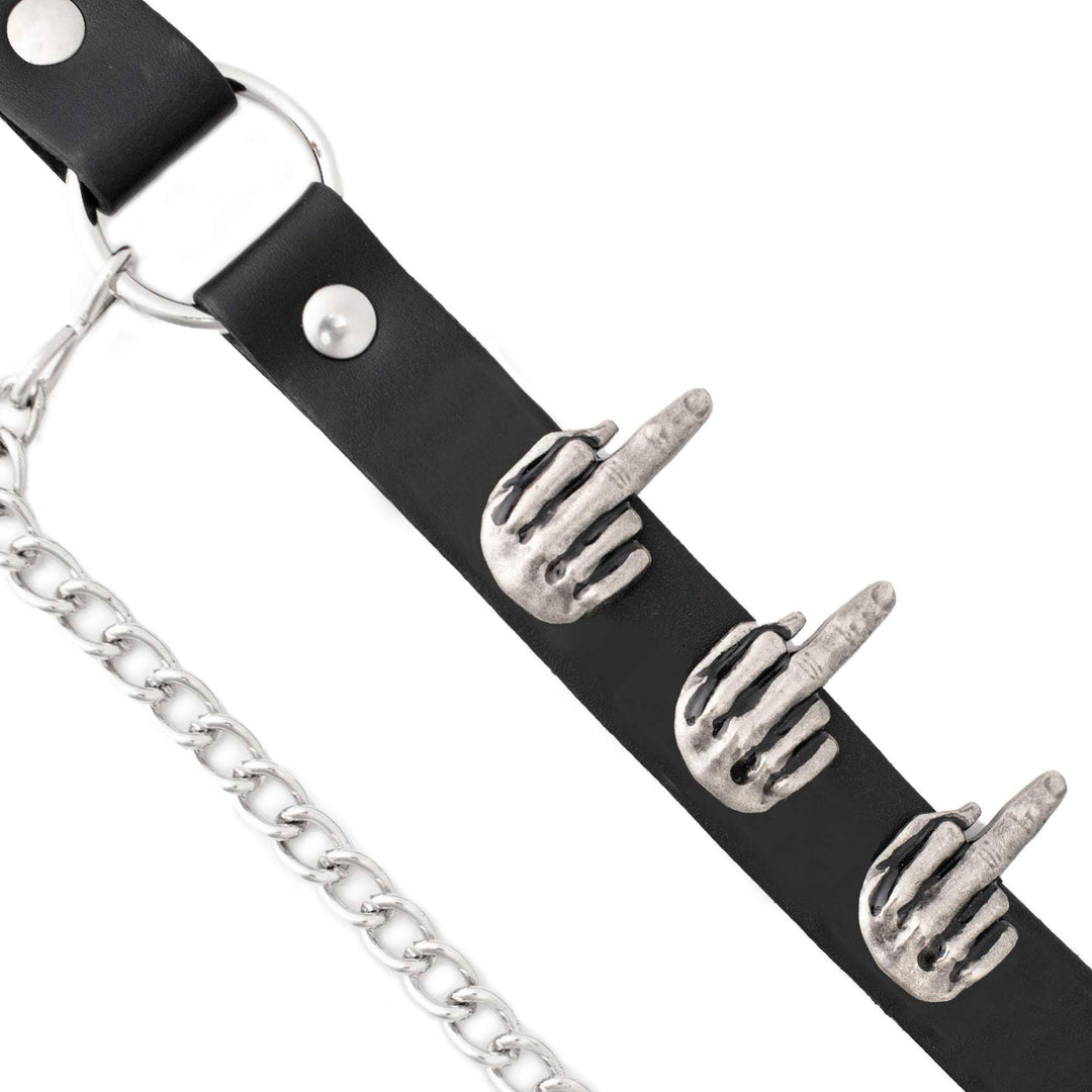 Milwaukee Leather Boot Chains Set of 2 - Adjustable Biker Boots Strap