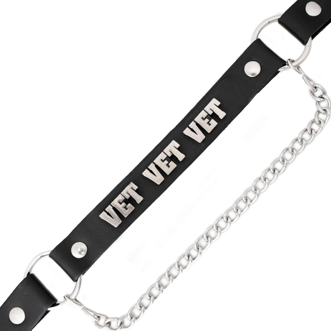 Milwaukee Leather Boot Chains Set of 2 - Adjustable Biker Boots Strap
