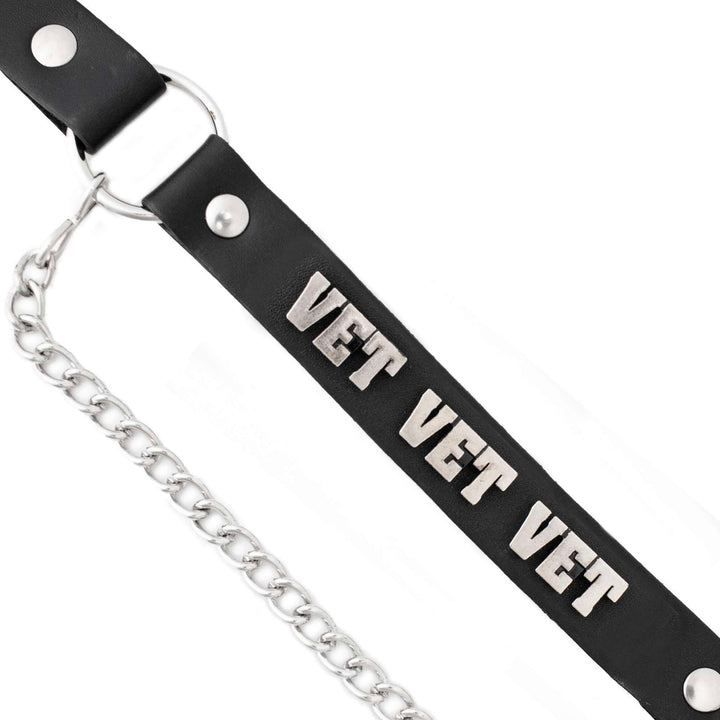 Milwaukee Leather Boot Chains Set of 2 - Adjustable Biker Boots Strap