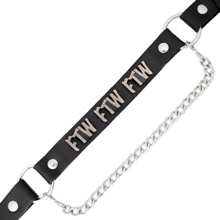 Milwaukee Leather Boot Chains Set of 2 - Adjustable Biker Boots Strap