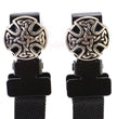 Milwaukee Leather Motorcycle Biker Elastic Bungee for Chaps or Pants in Various Emblems (Set of 2) MLA