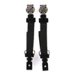 Milwaukee Leather Motorcycle Biker Elastic Bungee for Chaps or Pants in Various Emblems (Set of 2) MLA