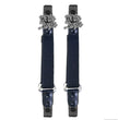 Milwaukee Leather MLA4014 We The People Motorcycle Biker Elastic Bungee Clips for Chaps or Pants (Set of 2)