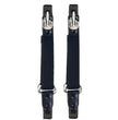 Milwaukee Leather MLA4016 Middle Finger Motorcycle Biker Elastic Bungee Clips for Chaps or Pants (Set of 2)