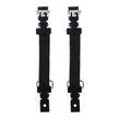 Milwaukee Leather MLA4017 VET Motorcycle Biker Elastic Bungee Clips for Chaps or Pants (Set of 2)