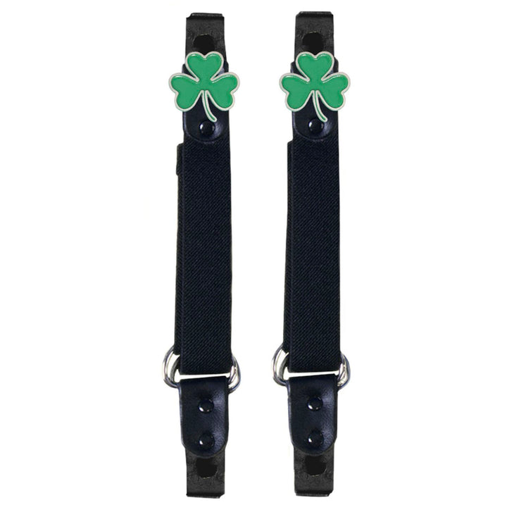 Milwaukee Leather Motorcycle Biker Elastic Bungee for Chaps or Pants in Various Emblems (Set of 2) MLA