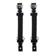 Milwaukee Leather MLA4019 FTW Motorcycle Biker Elastic Bungee Clips for Chaps or Pants (Set of 2)