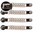 Milwaukee Leather 2nd Amendment Medallion Vest Extender - Double Chrome Chains Genuine Leather 6.5