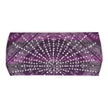 Milwaukee Leather | Bling Designed Wide Headbands-Headwraps for Women Biker bandana Classic Purple- MLA8006