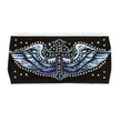 Milwaukee Leather | Bling Designed Wide Headbands-Headwraps for Women Biker Bandana with Cross Wings - MLA8018