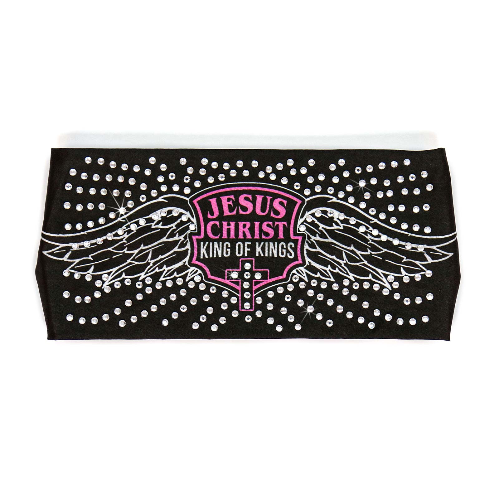 Milwaukee Leather | Bling Designed Wide Headbands-Headwraps for