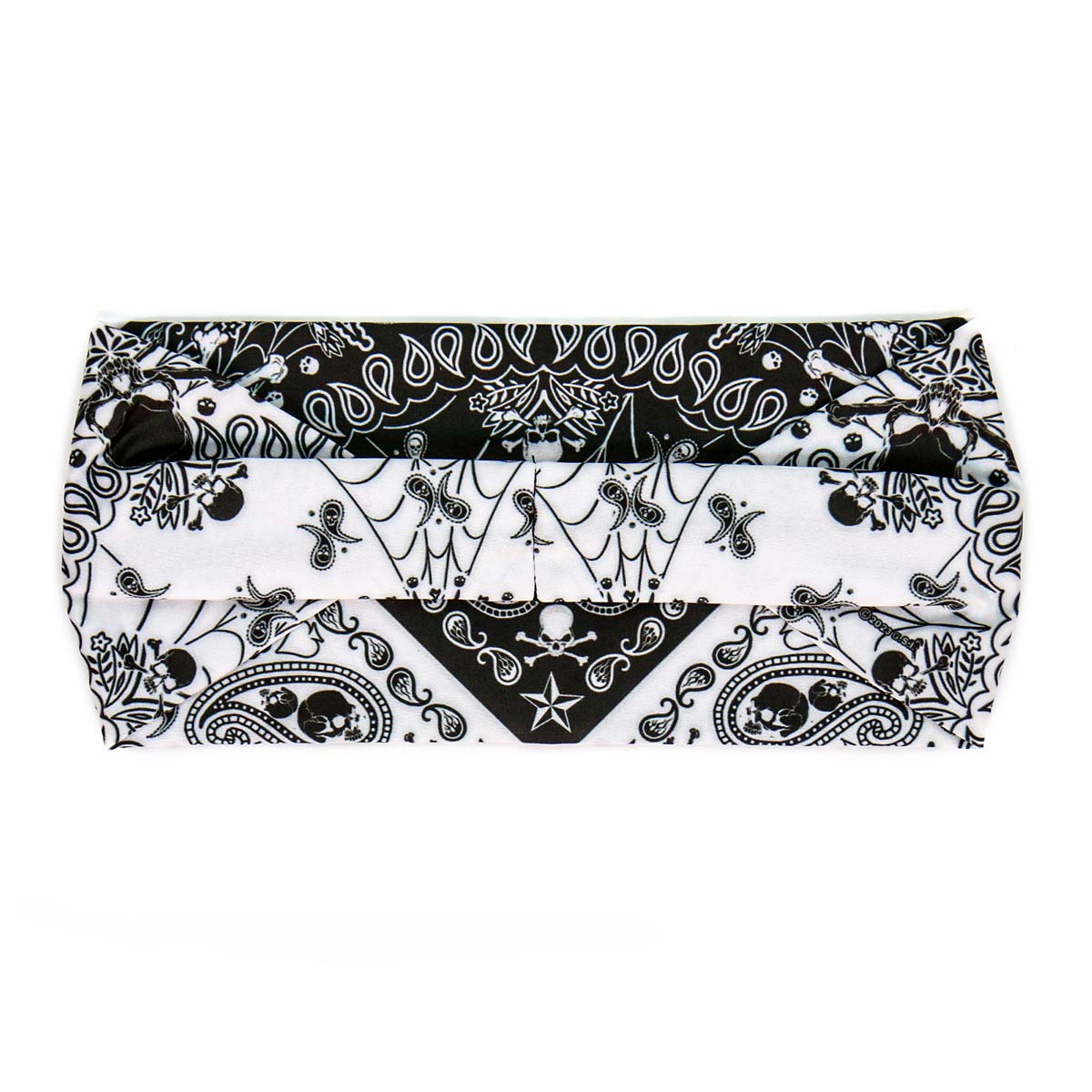 Milwaukee Leather | Bling Designed Wide Headbands-Headwraps for