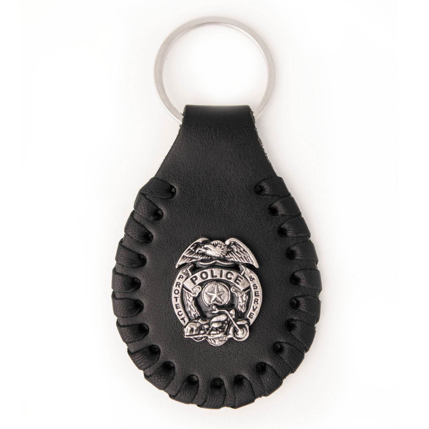 Milwaukee Leather Black Key Chain MLA9501