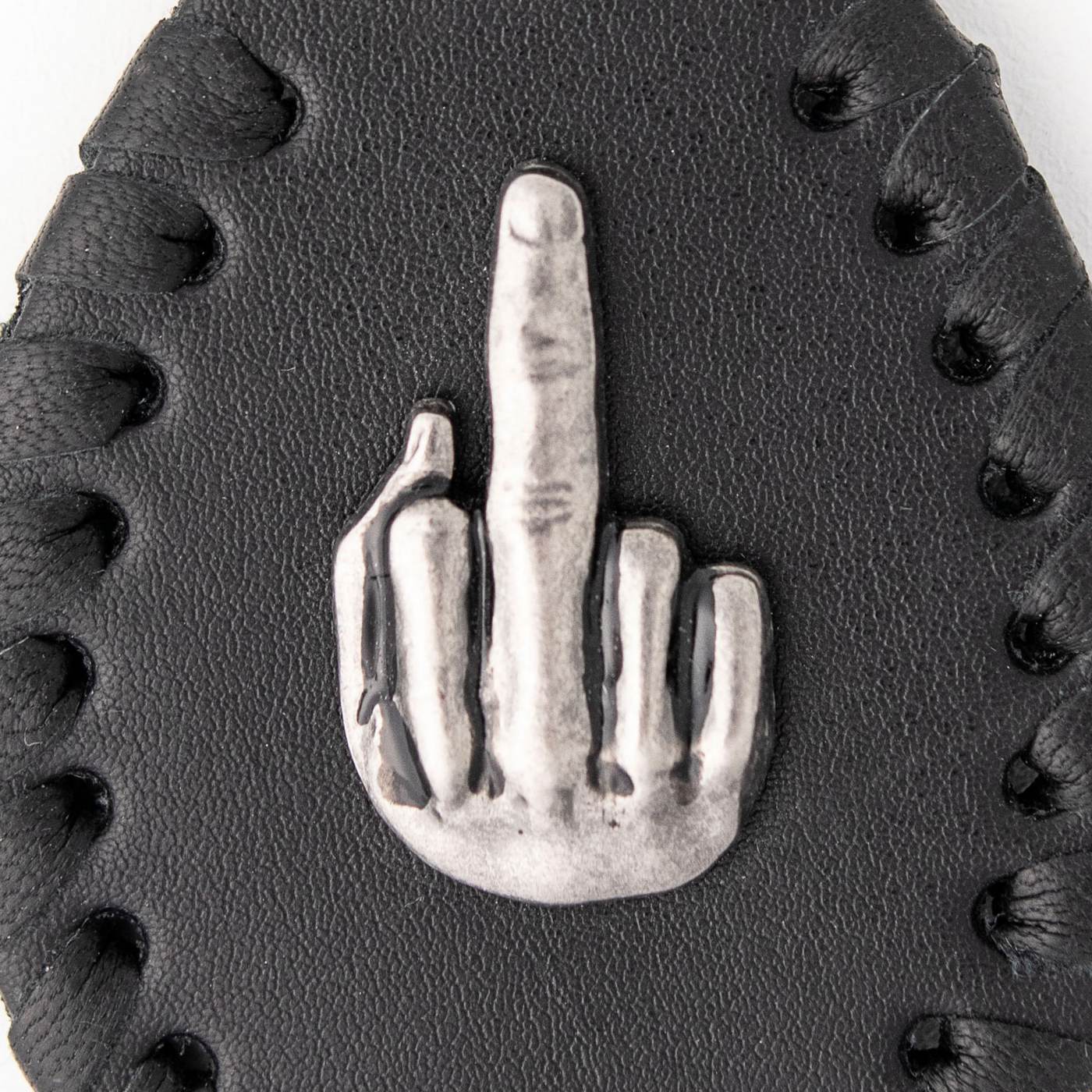 Milwaukee Leather Black Key Chain MLA9508