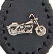 Milwaukee Leather Black Key Chain MLA9516