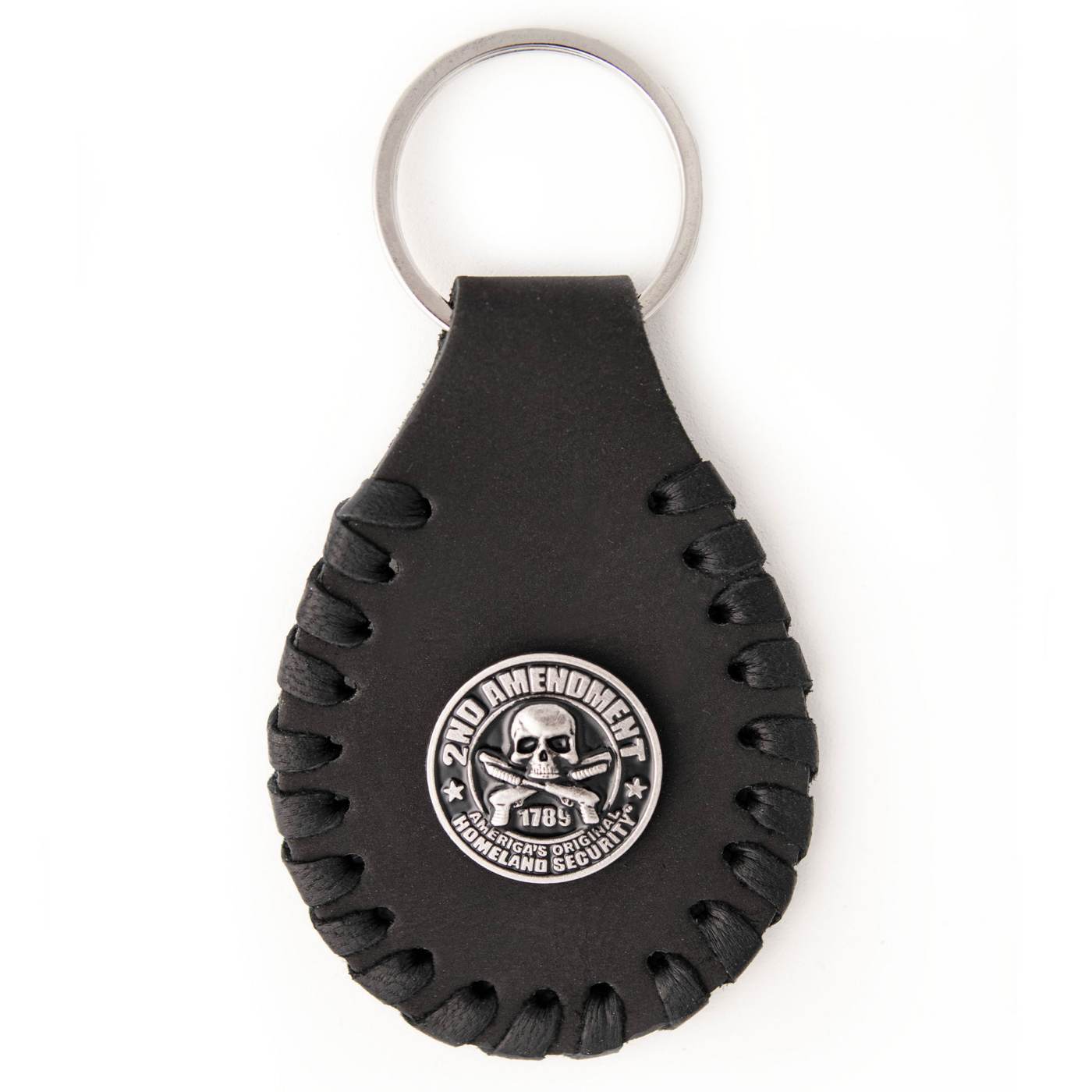 Milwaukee Leather Black Key Chain MLA9523