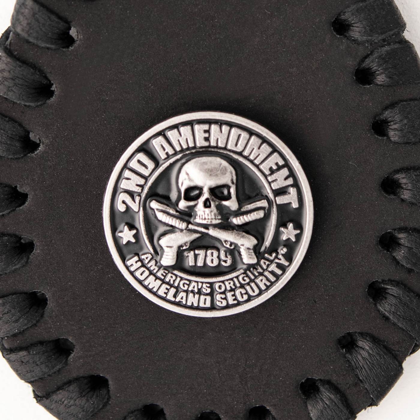 Milwaukee Leather Black Key Chain MLA9523
