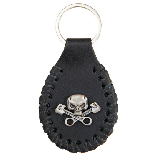 Milwaukee Leather Black Key Chain MLA9525