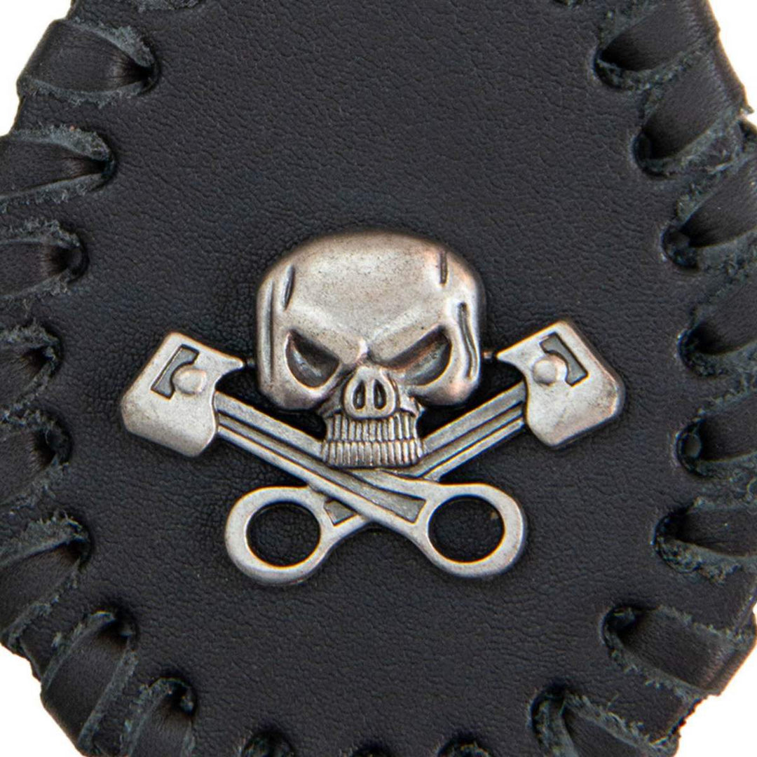 Milwaukee Leather Black Key Chain MLA9525