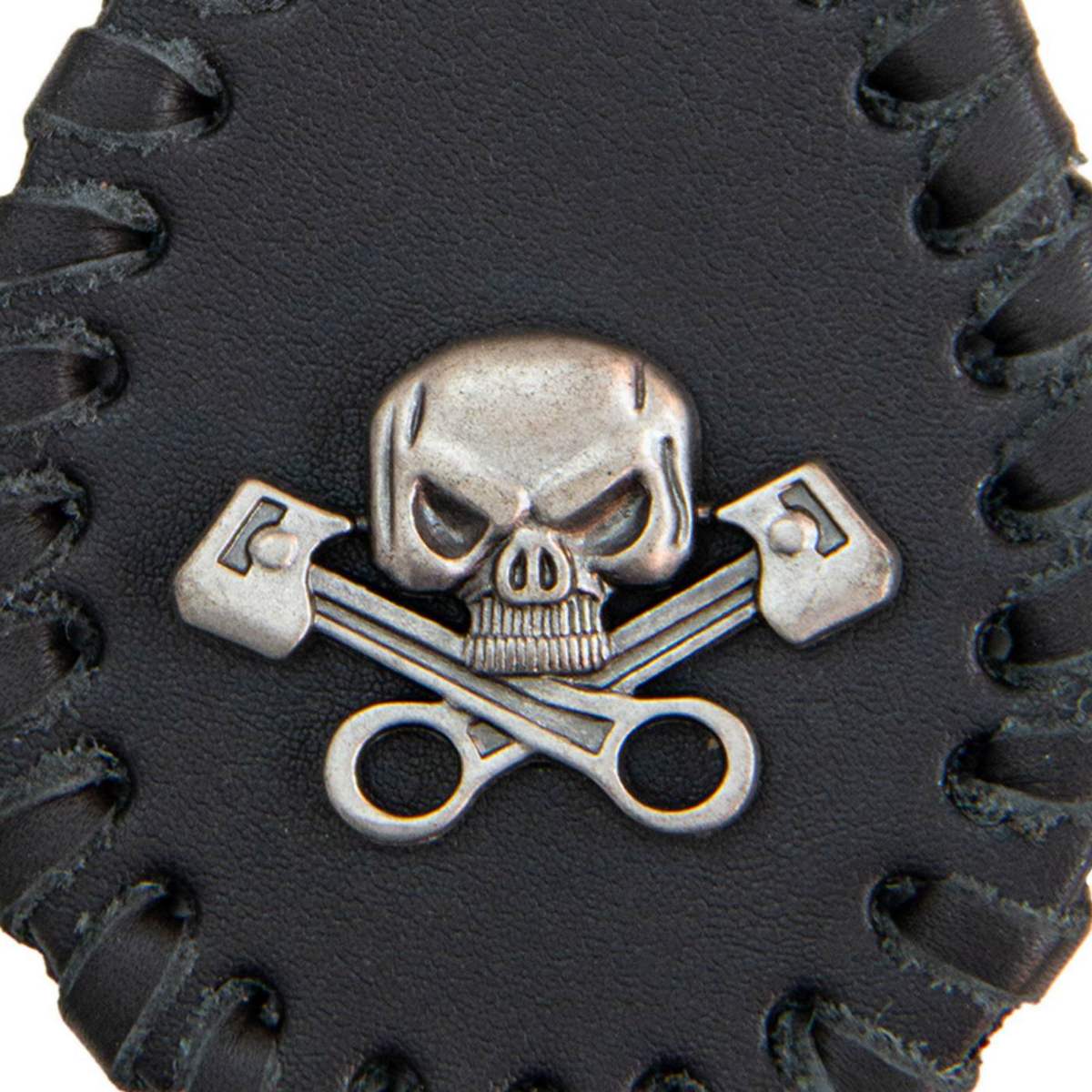Milwaukee Leather Black Key Chain MLA9525